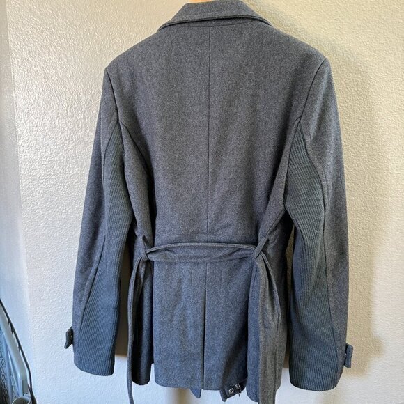 Rachel Roy Wool Blend Gray Coat   Size X-Large - Picture 7 of 7